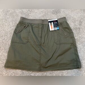 Olive Green Casual Skort by Khakis & Company size 12  NWT
